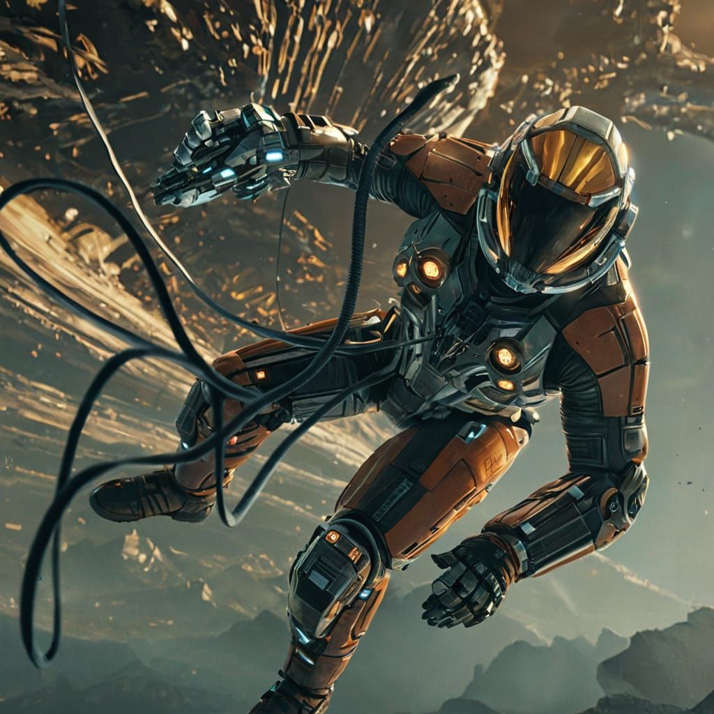 Elite Dangerous Spaceships Soar Past Planet