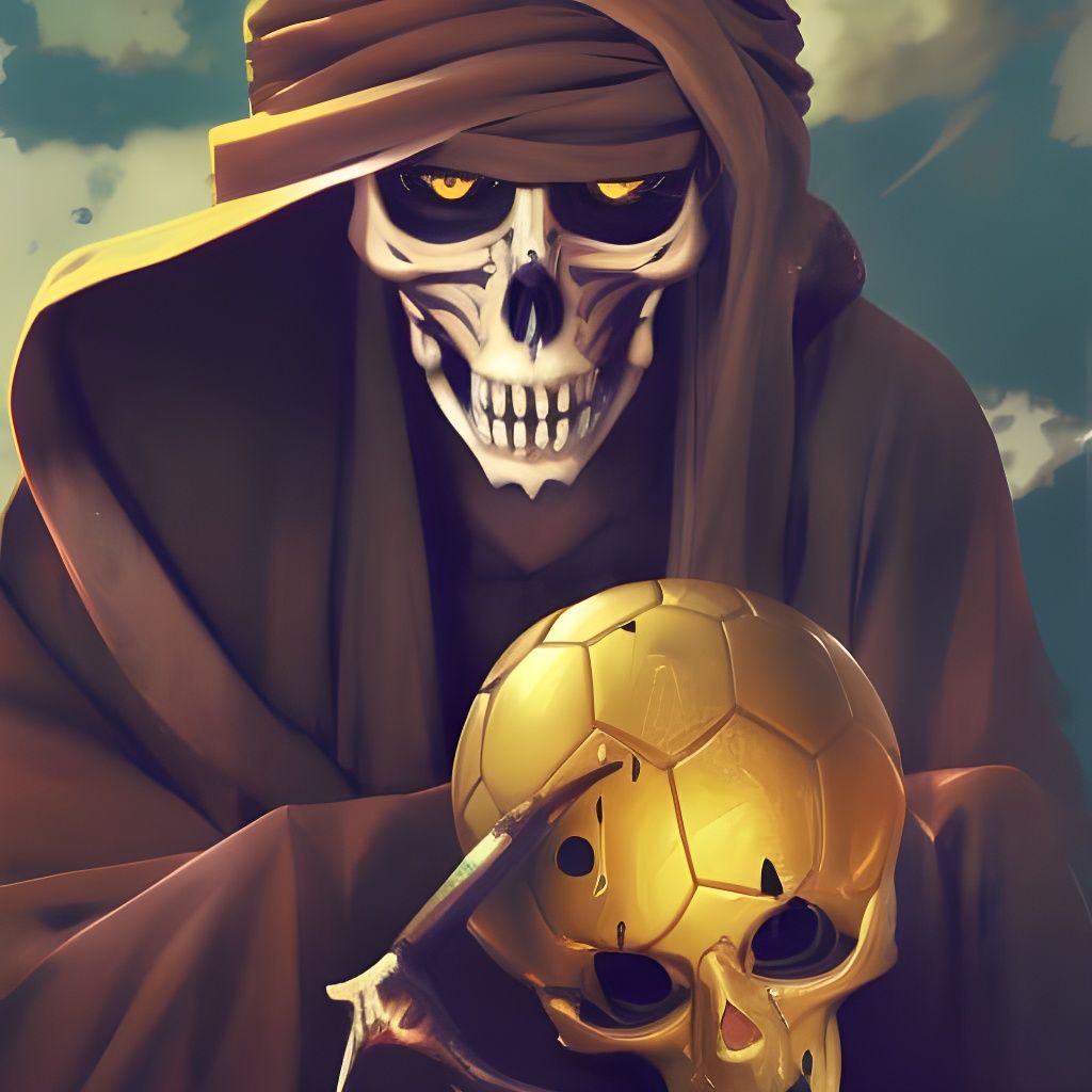 Anime Manga: Arabic Sheikh Skull King