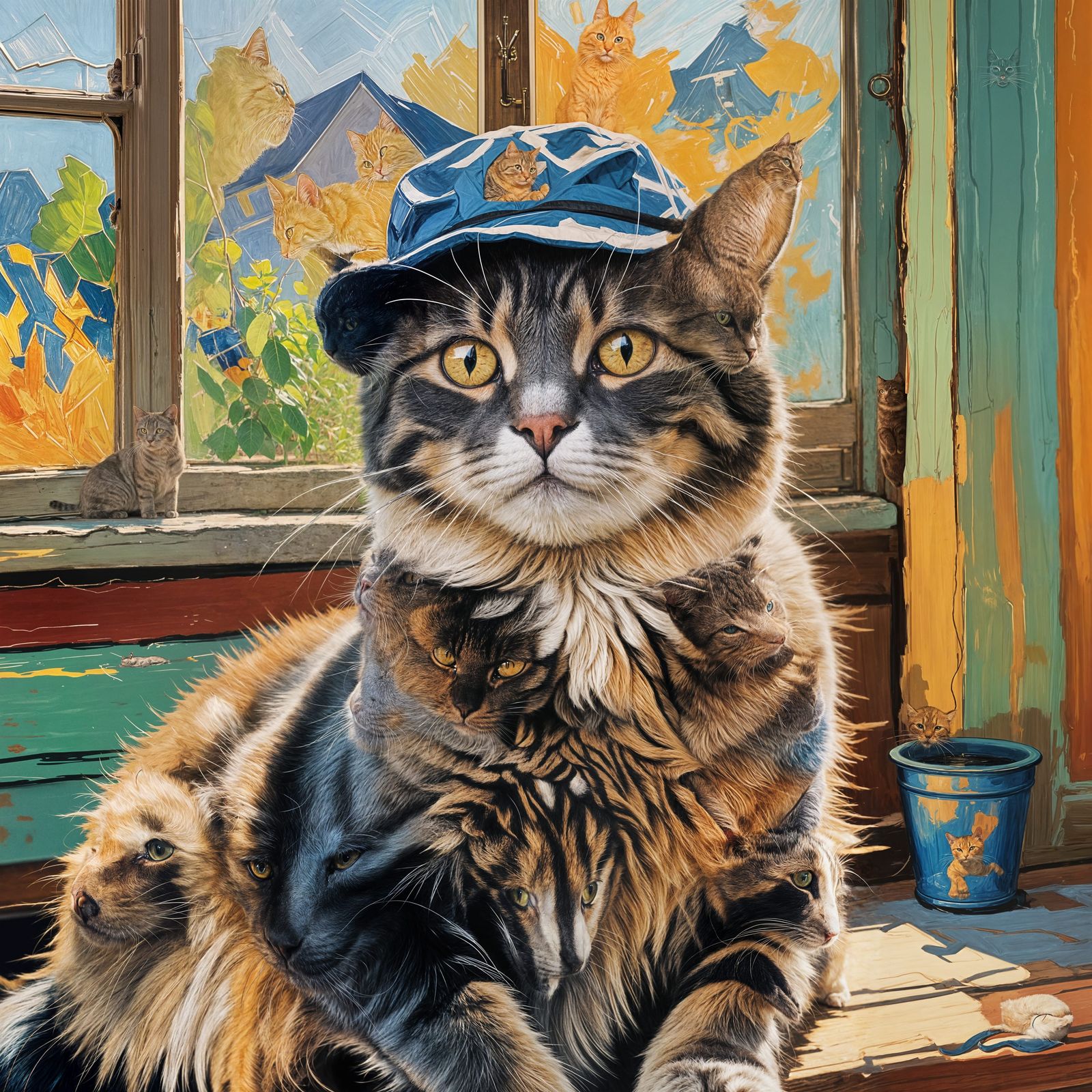 Sigma Cat Generated by AI