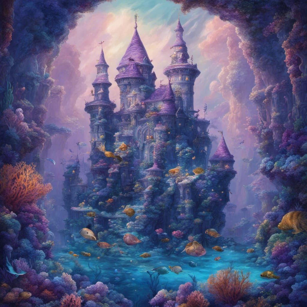 Mermaid Palace: A Rococo Sea Castle