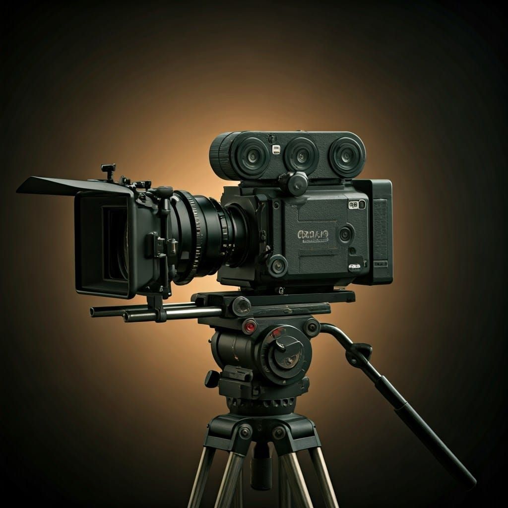 Cinematic Film Still with Dramatic Lighting