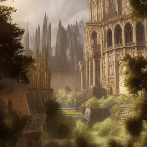 Fantastical Living Tribuna in Deep Color