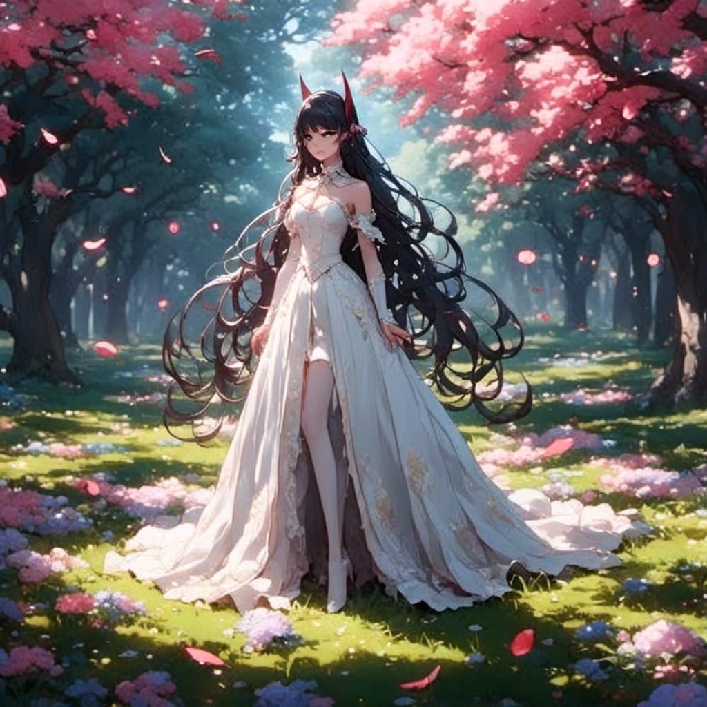 Stylish Modern Vampire in Anime Realism