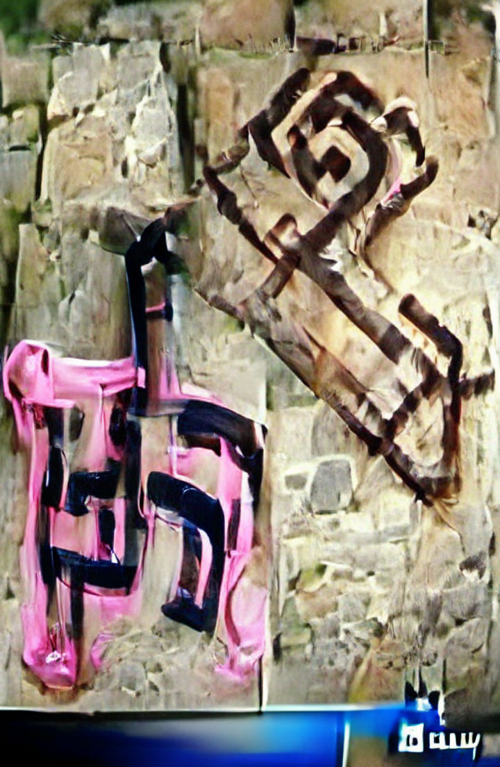 Hammer Symbolically Destroys Feminine Swastika