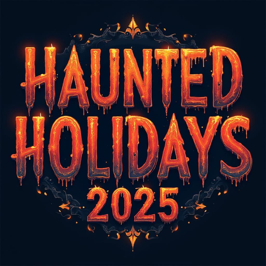 Haunted Holidays 2025: Spooky Halloween Christmas Design