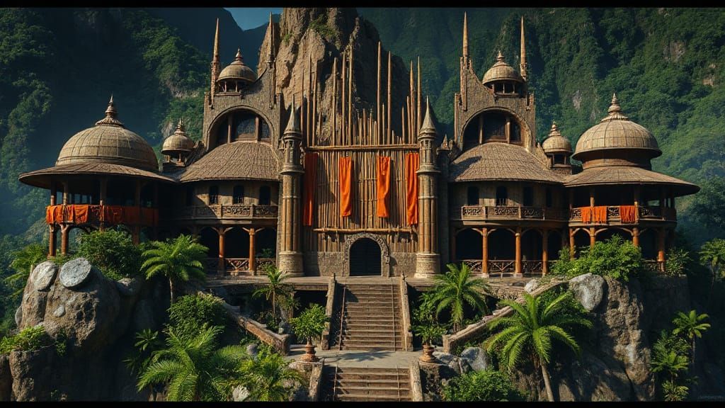Supervillain Fortress: Filipino Samoan Architecture in Lush ...