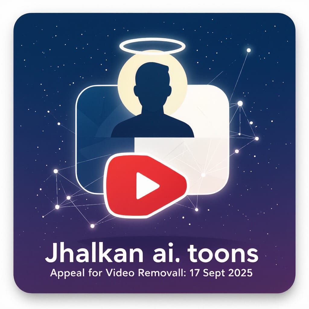 YouTube Play Button Becomes Human Silhouette in Futuristic A...