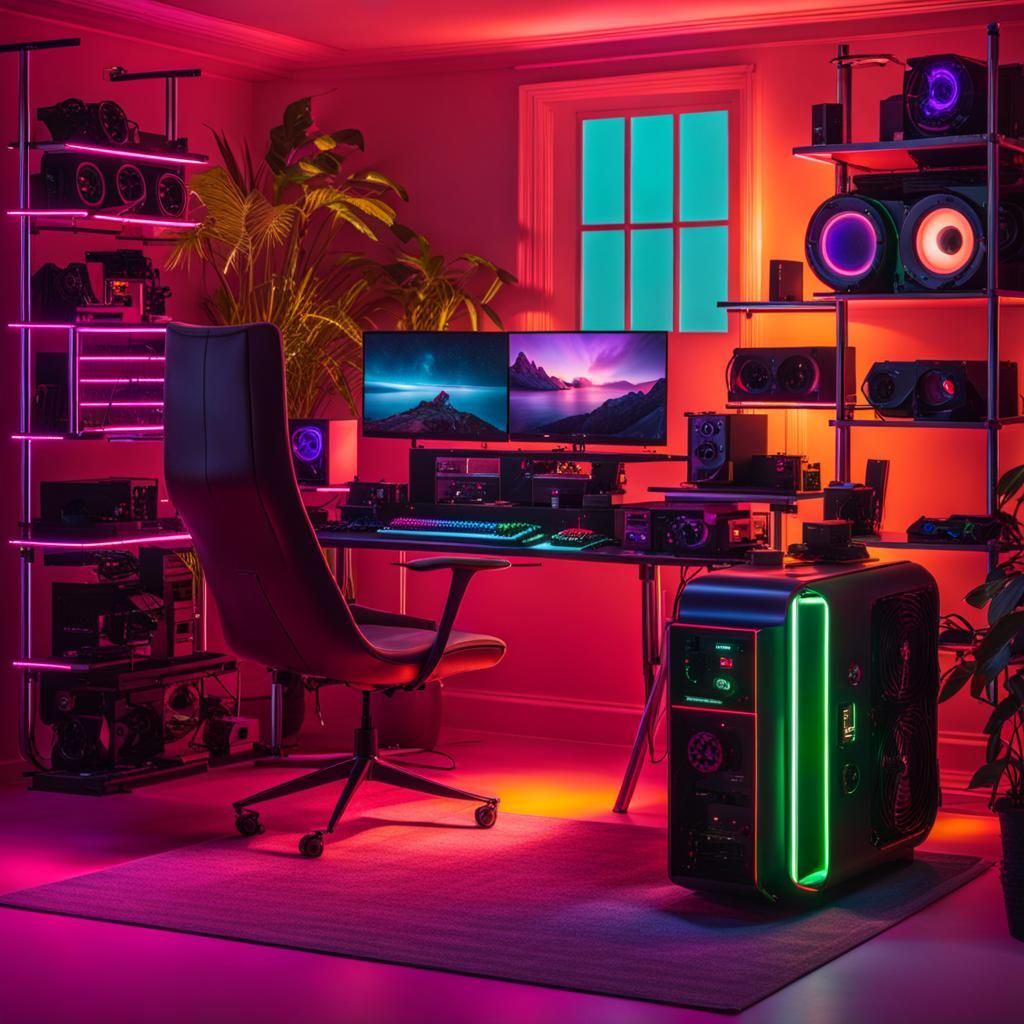 Immersive Multi-Screen PC Gaming Setup