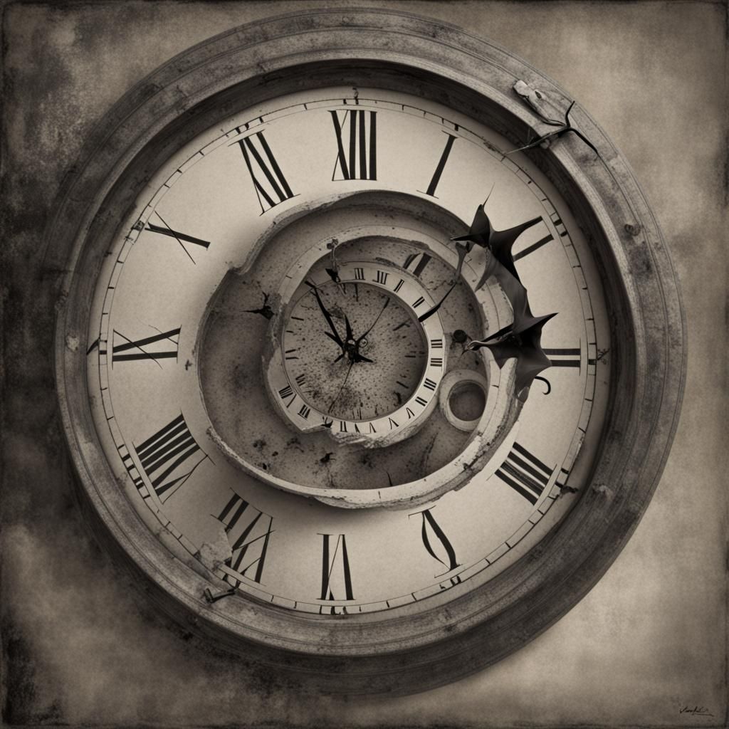 Time in Abstract Motion: AI Interpretation