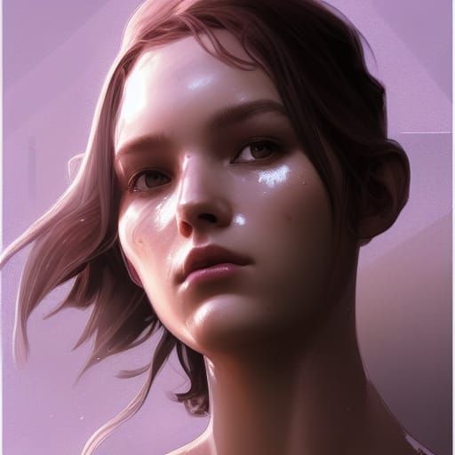 Detailed AI Portrait in Unreal Engine 5