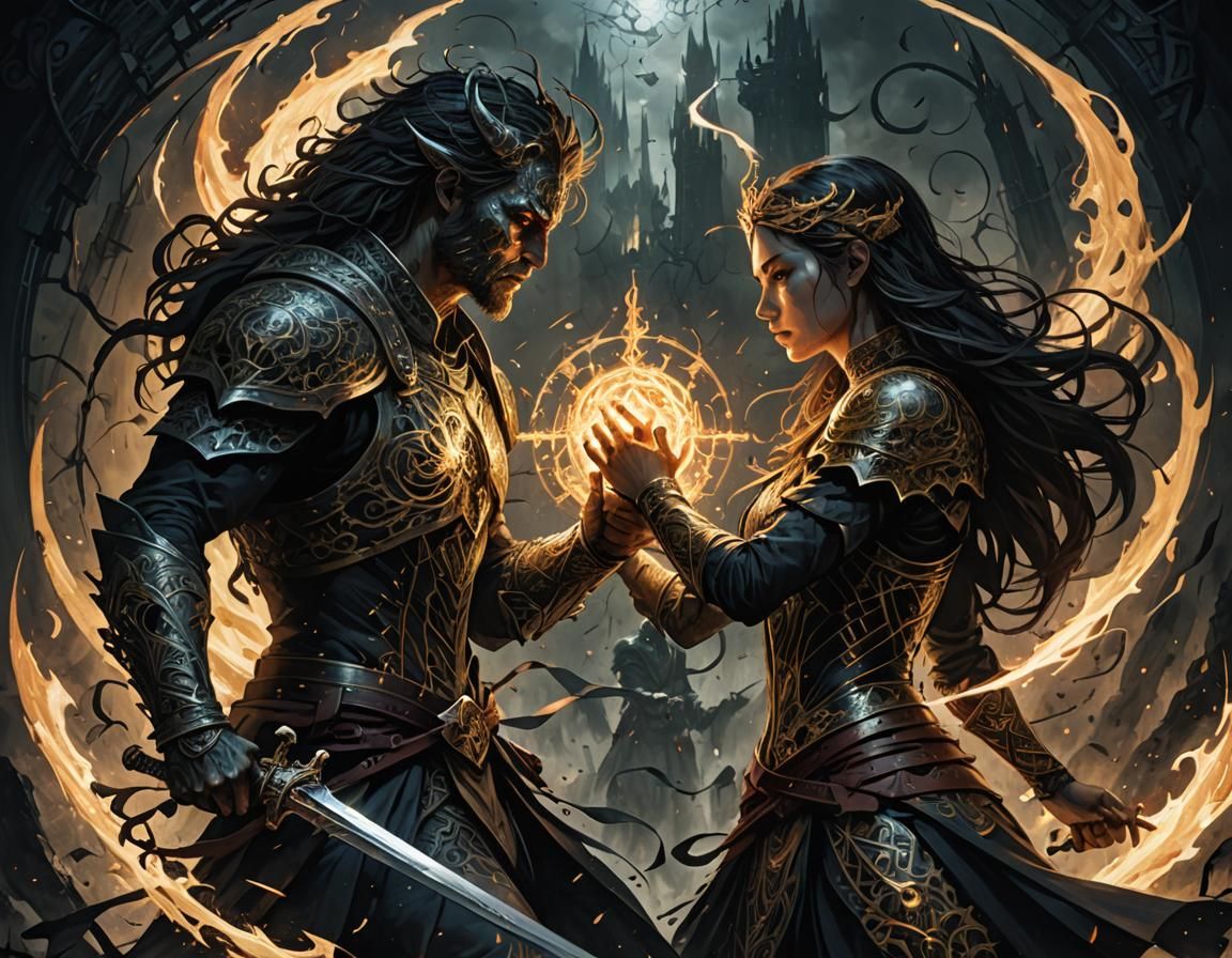 Duality: A Battle of Light and Darkness