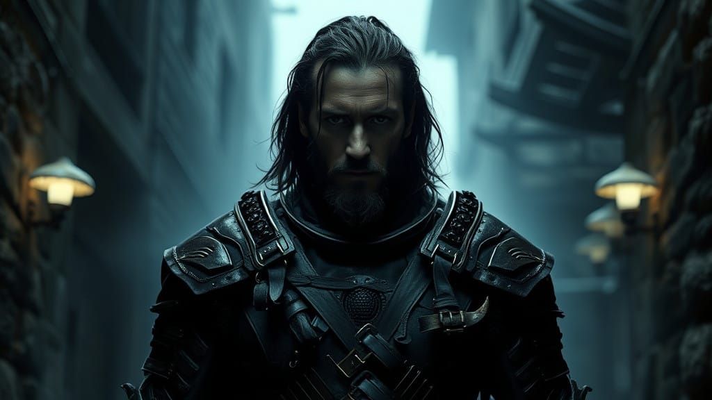 Keanu Reeves as Vampire Hunter D in Dark Gothic Haze