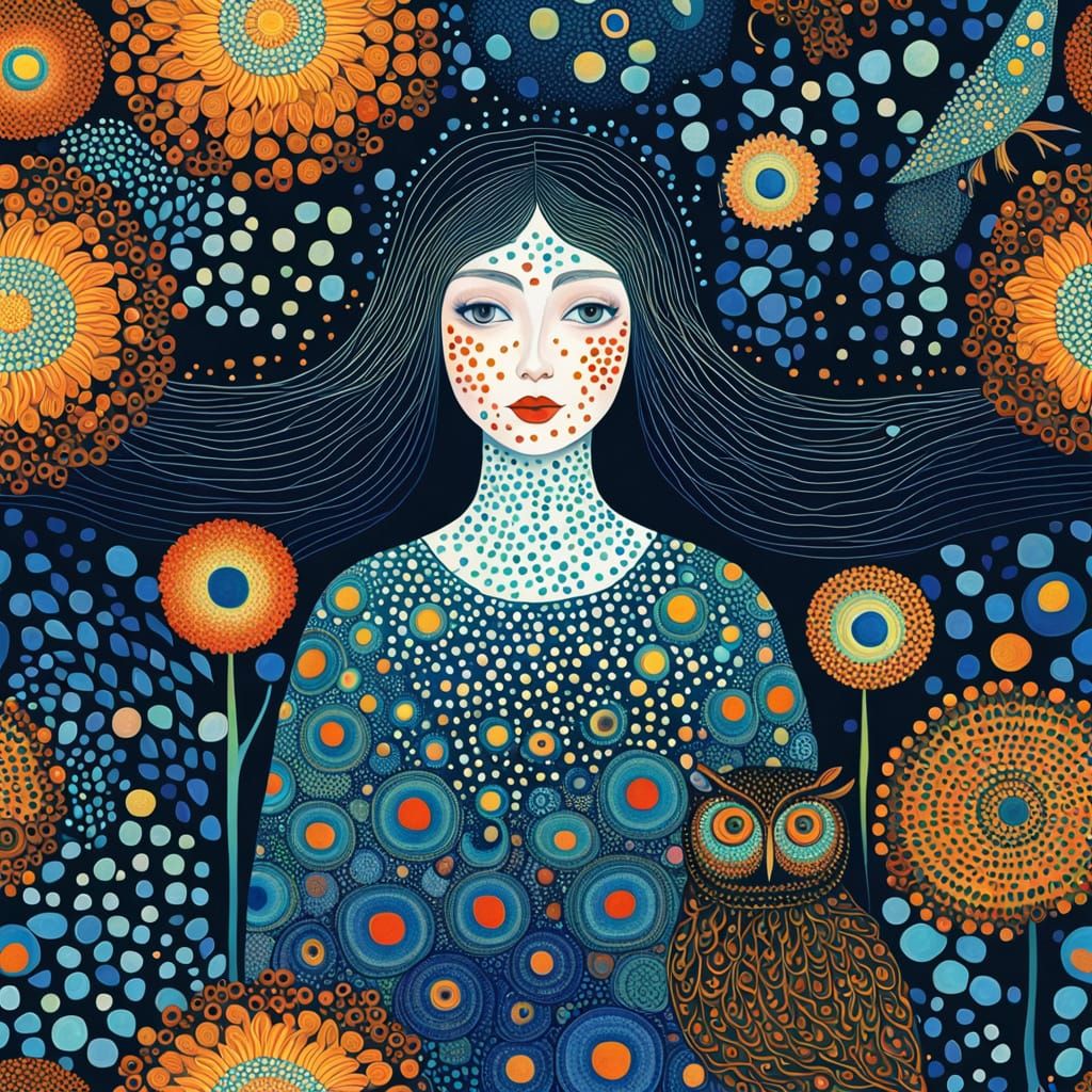 Blooming Goddess of the Seasonal Sovereignty