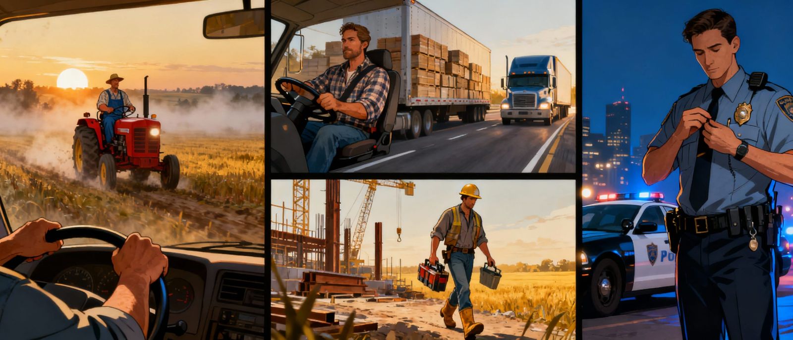 Hardworking Americans Driving America Forward