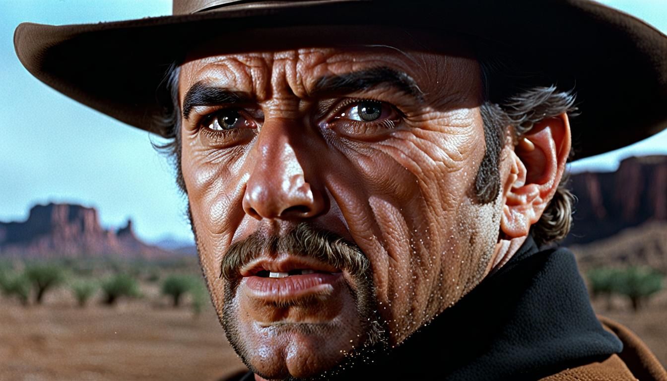 Intense Spaghetti Western Duel in Technicolor
