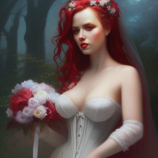 Beautiful RedHead Bride