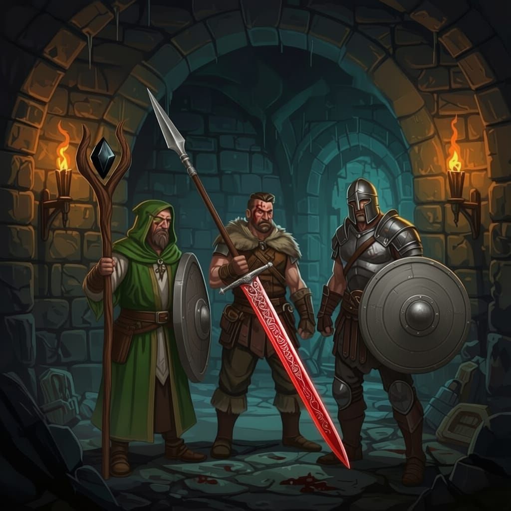 For the King Heroes in Dungeon Setting