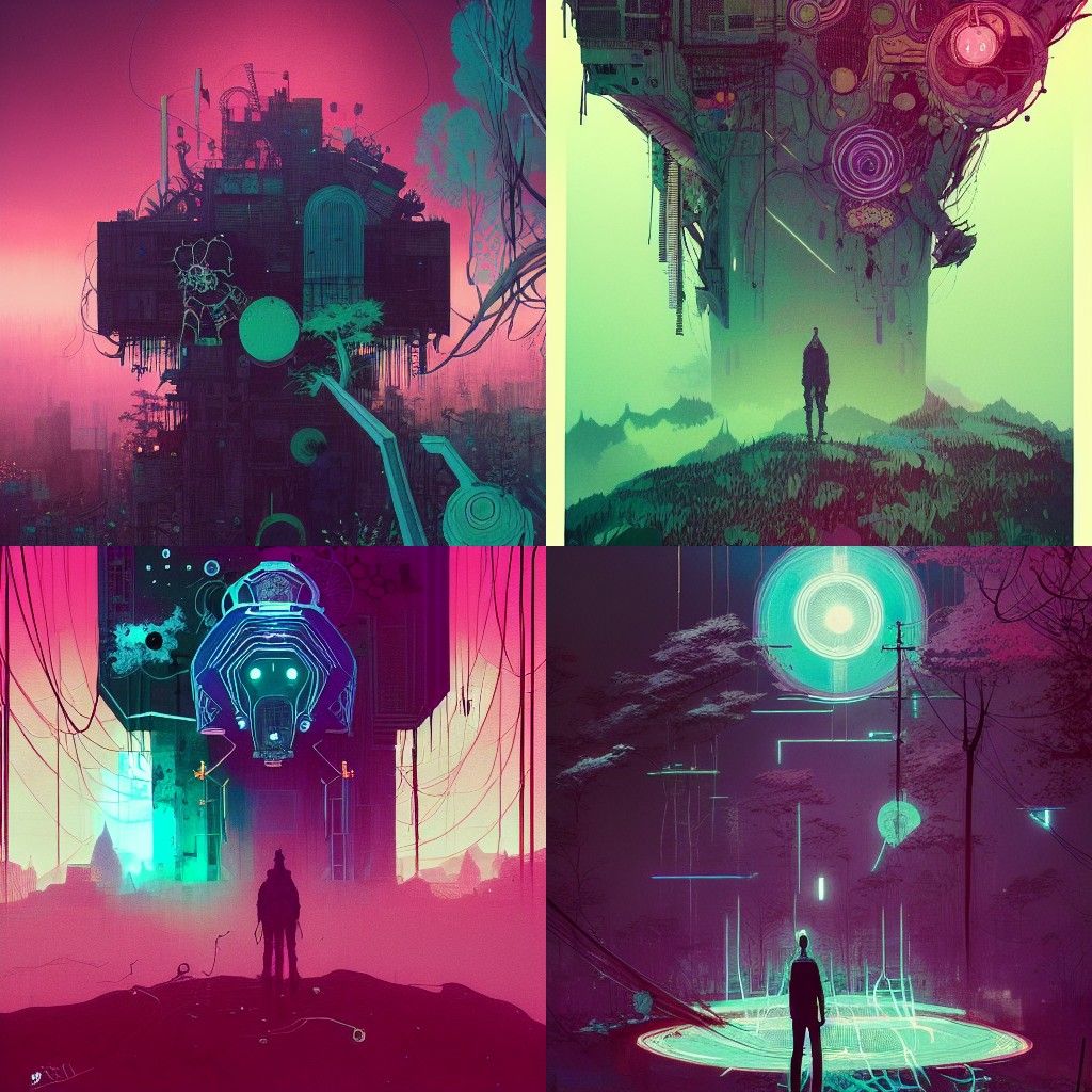 Void Hearts: Intricate Matte Photography