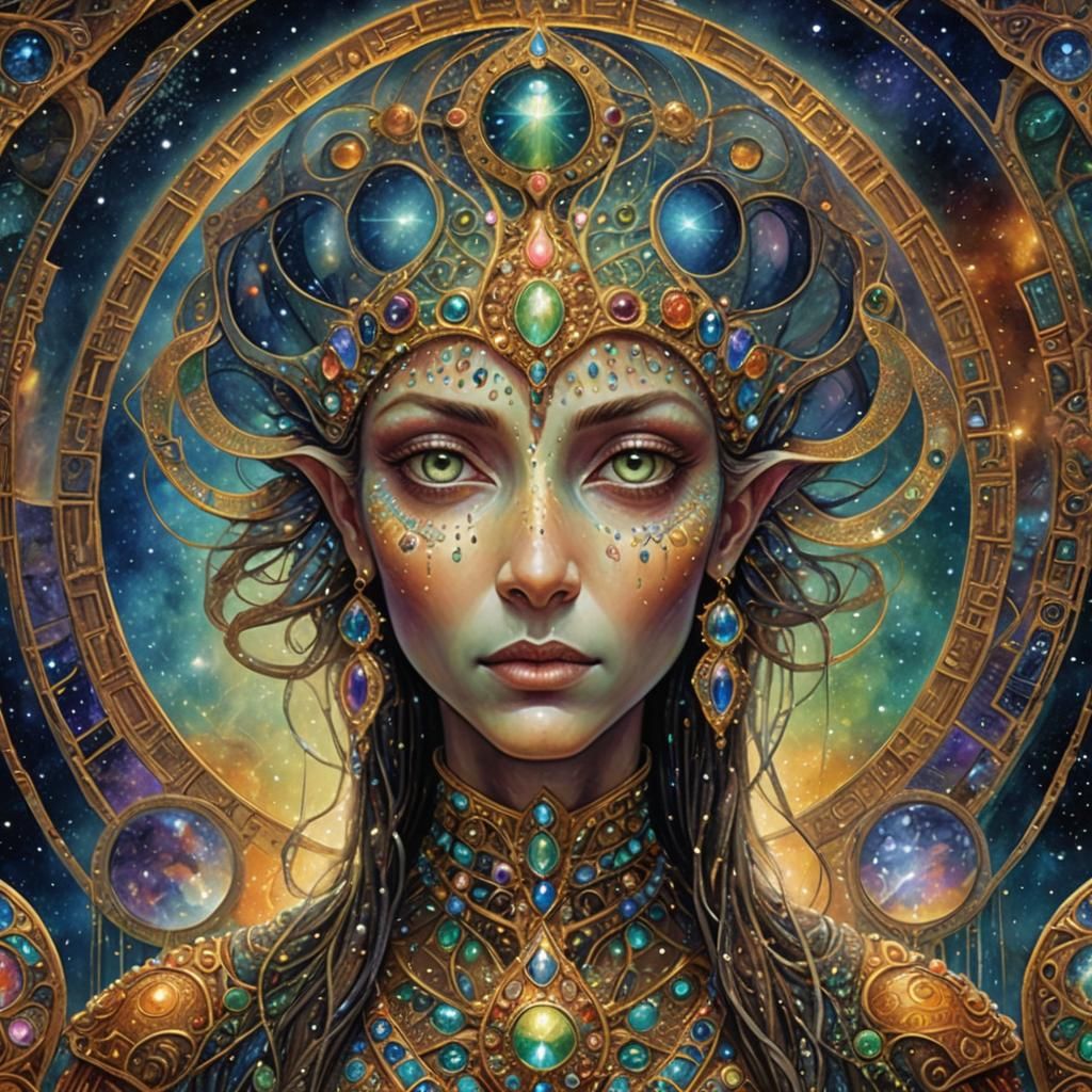 Galactic Goddess of the Alien Oasis