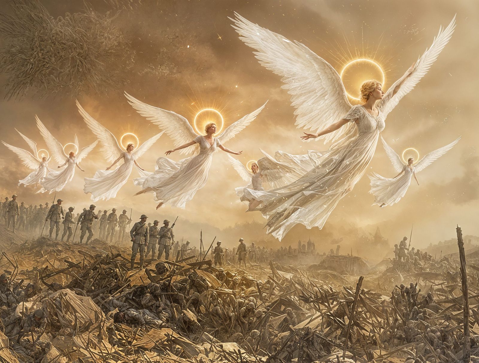 Angels of Mons: Ethereal Guardians of War