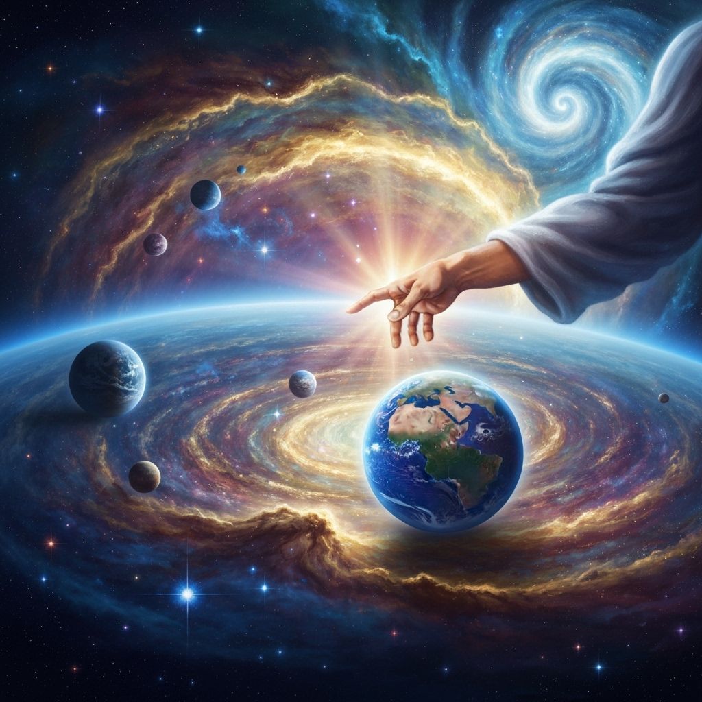 Divine Creation of Cosmos and Earth
