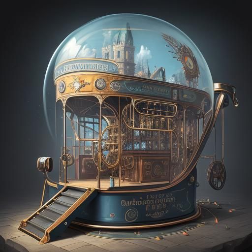 AI Generated Imagination Concept