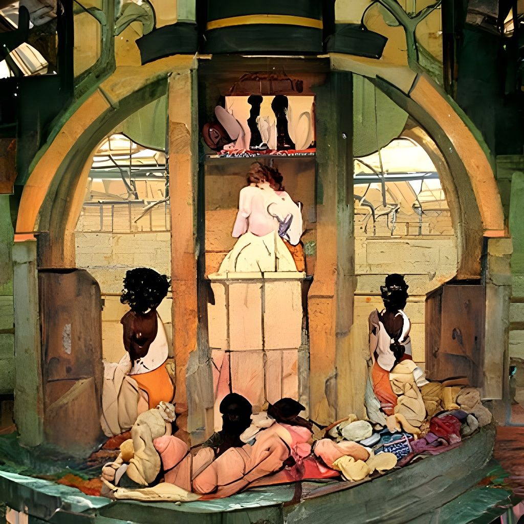 Slave Market in Winsor Mckay Style