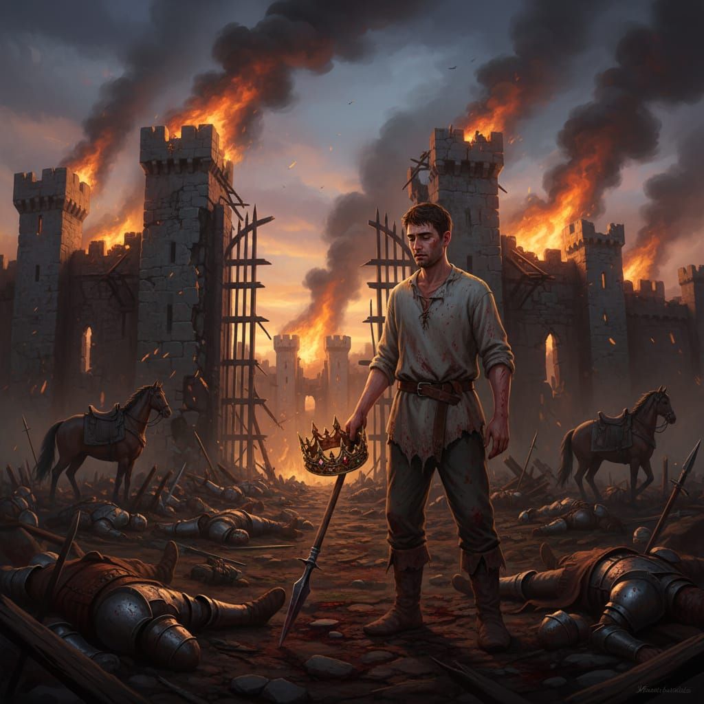 Sole Survivor Claims Ruined Kingdom with Crowned Spear