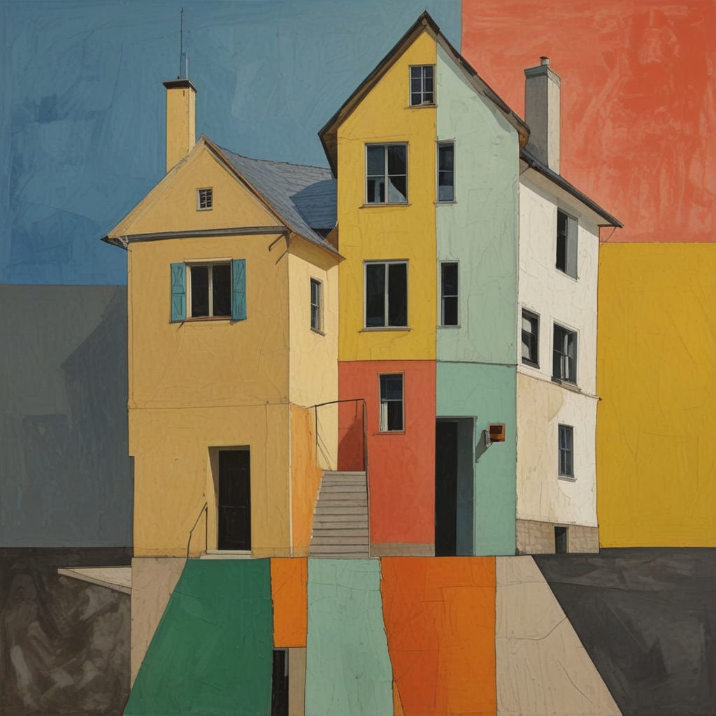 Fusion of Timeless Art Styles in a Modern Portrait