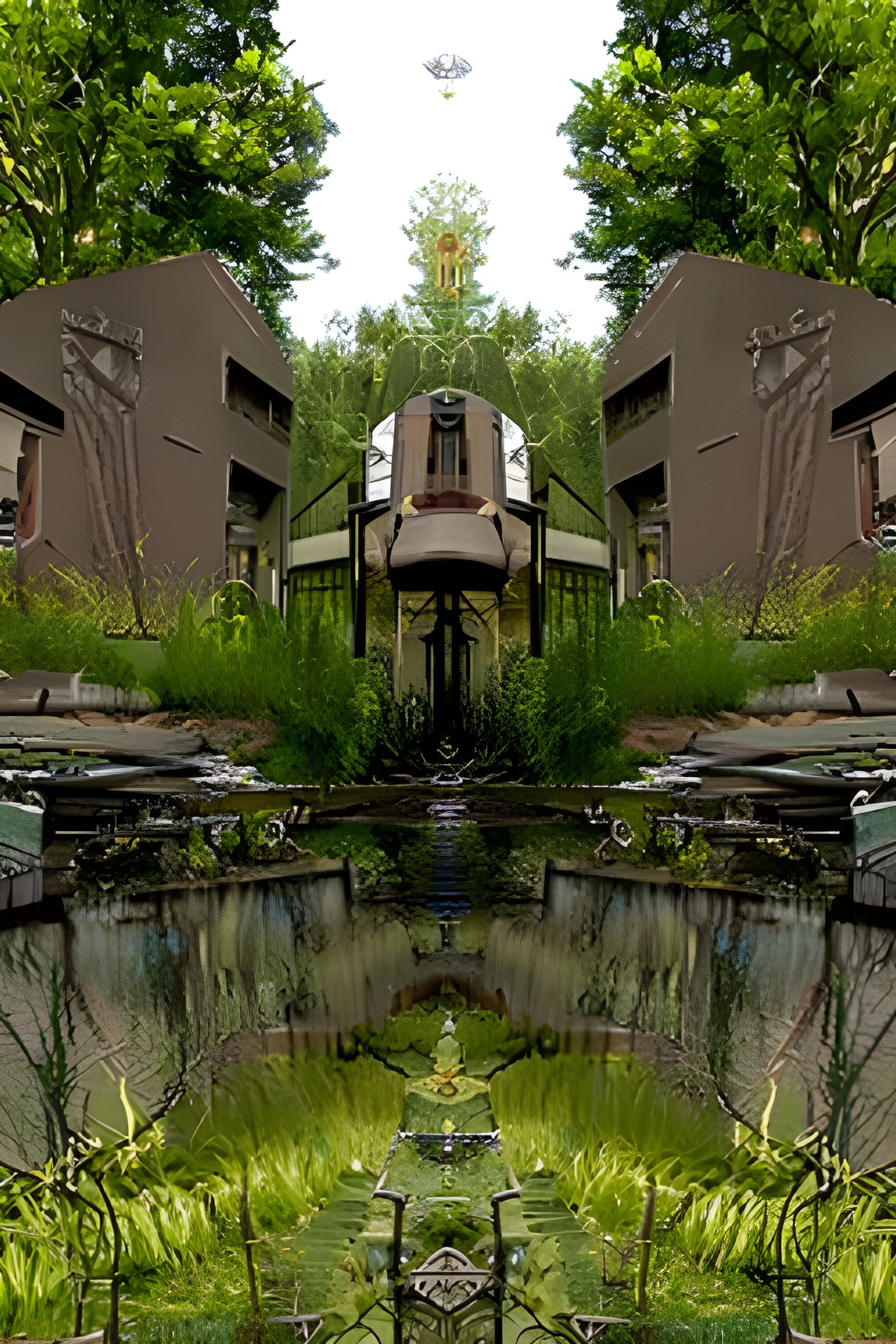 American Industrial Decay in Photorealistic 8K