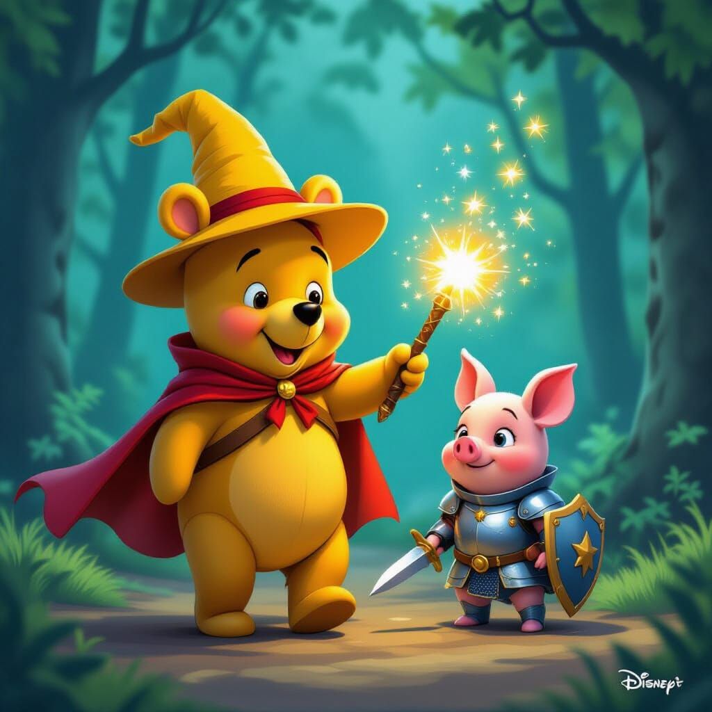 Baby Pooh and Piglet's Magical Forest Adventure