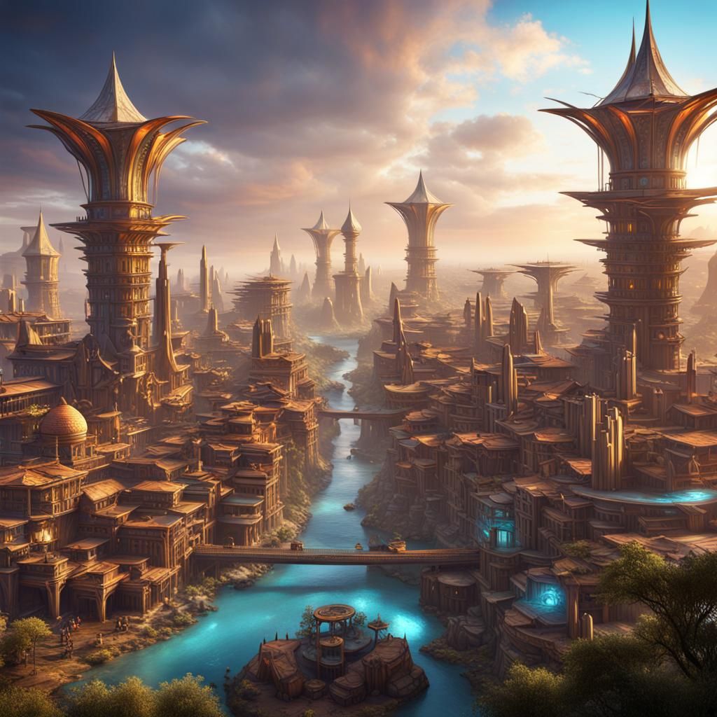 Fantasy City 231028B