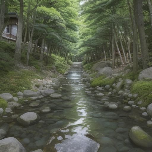 Nostalgic Anime Sky with Distant Dreams