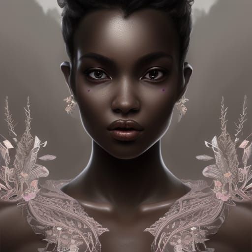 Beautiful, Black Fairy Princess