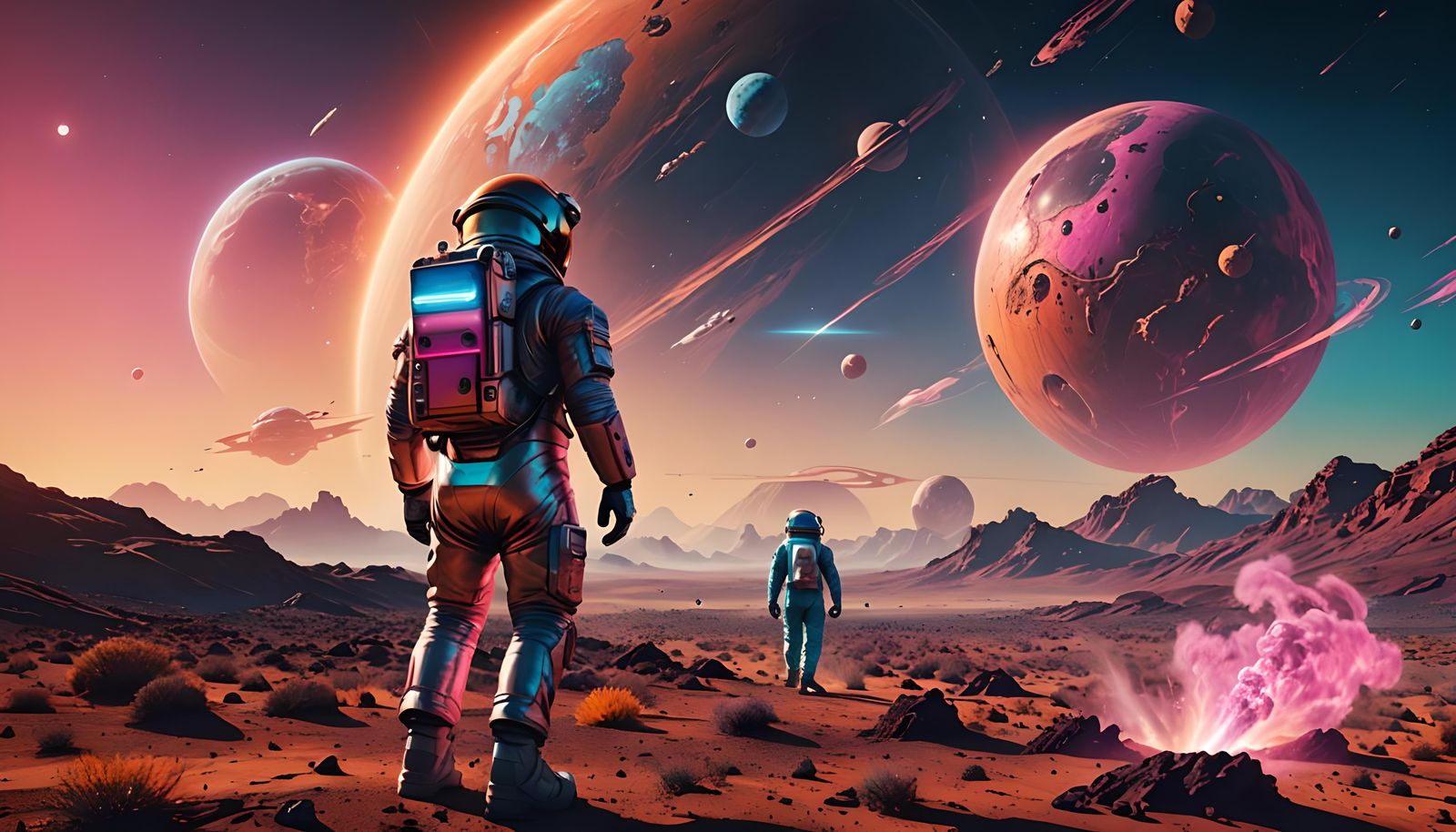 Sci-Fi Movie Opening Scene