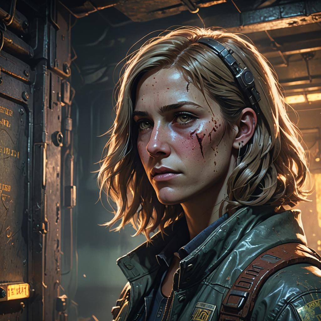 Skeeter Davis in Fallout Vault, Anime Style