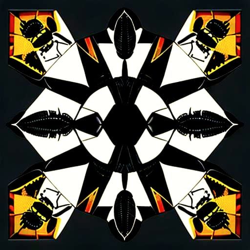 Complex Angular Beetles Composition