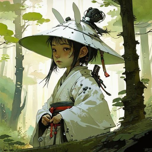 AI Generated Image of a Samurai