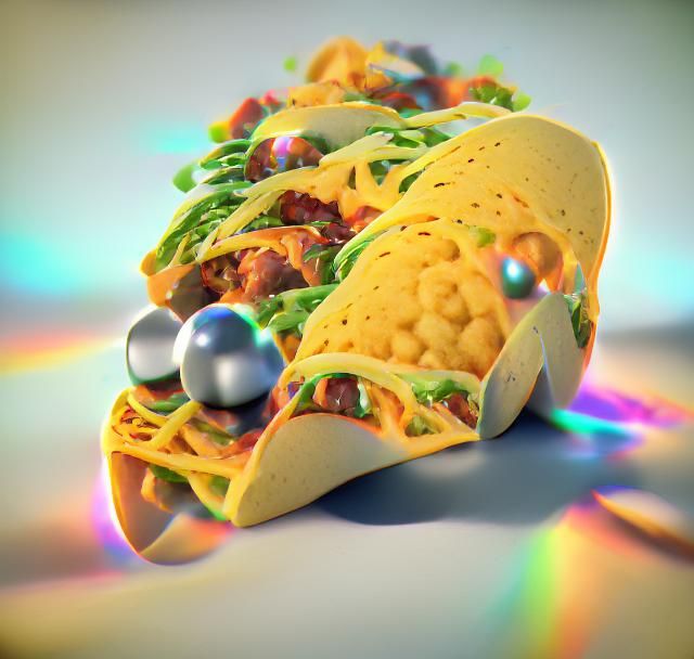 Delicious Realistic Taco Ready to Eat