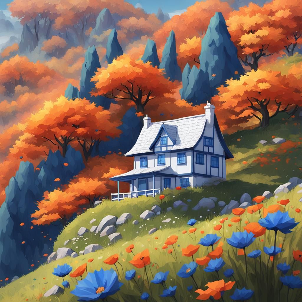 Hillside cottage