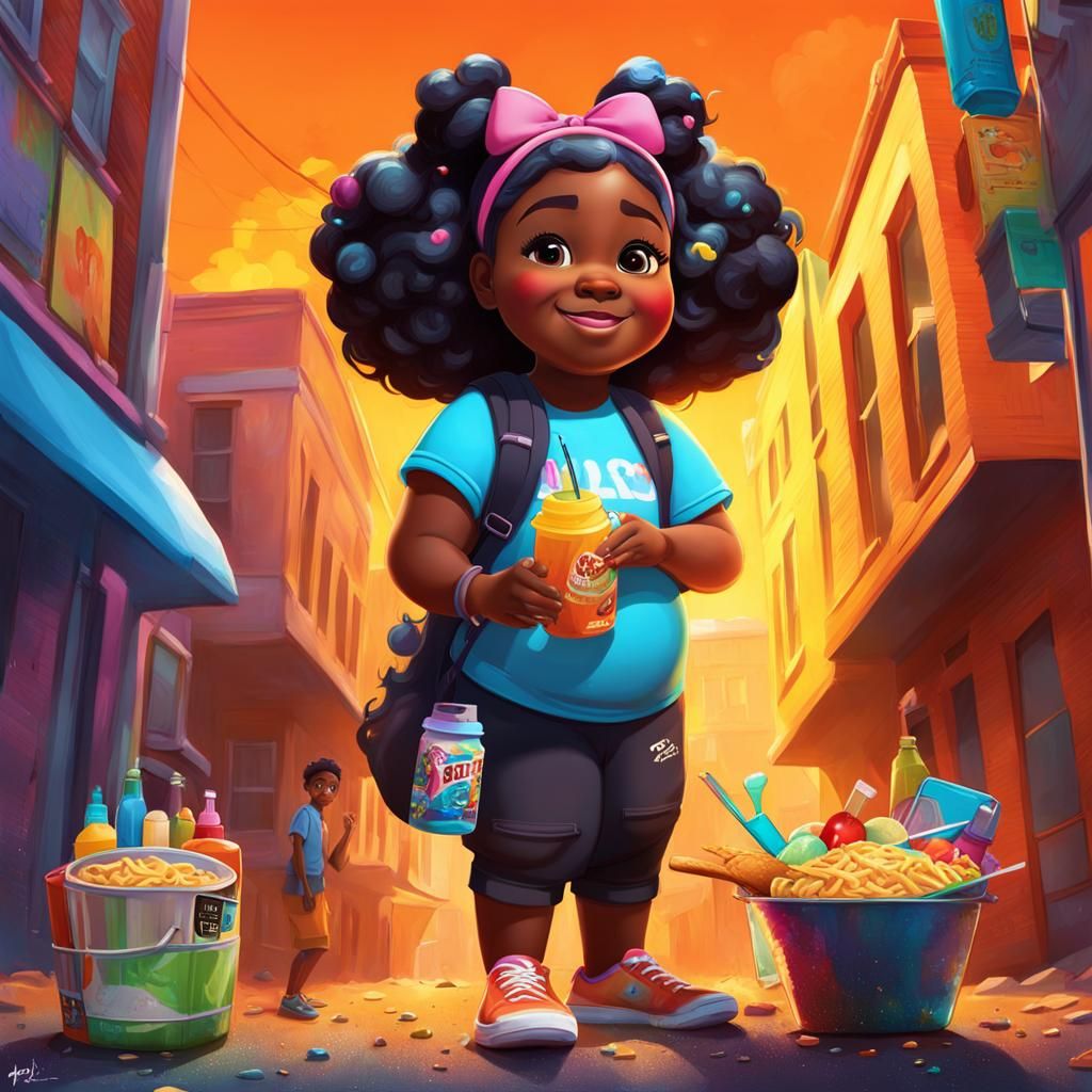 Girl's Lunchtime: Graffiti Art School Scene