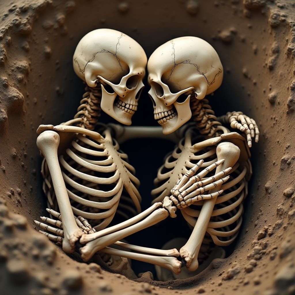 Eternal Skeletons in Eternal Love