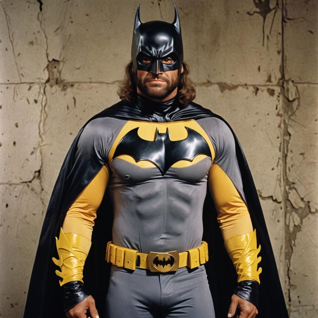 Macho Man Randy Savage as Batman