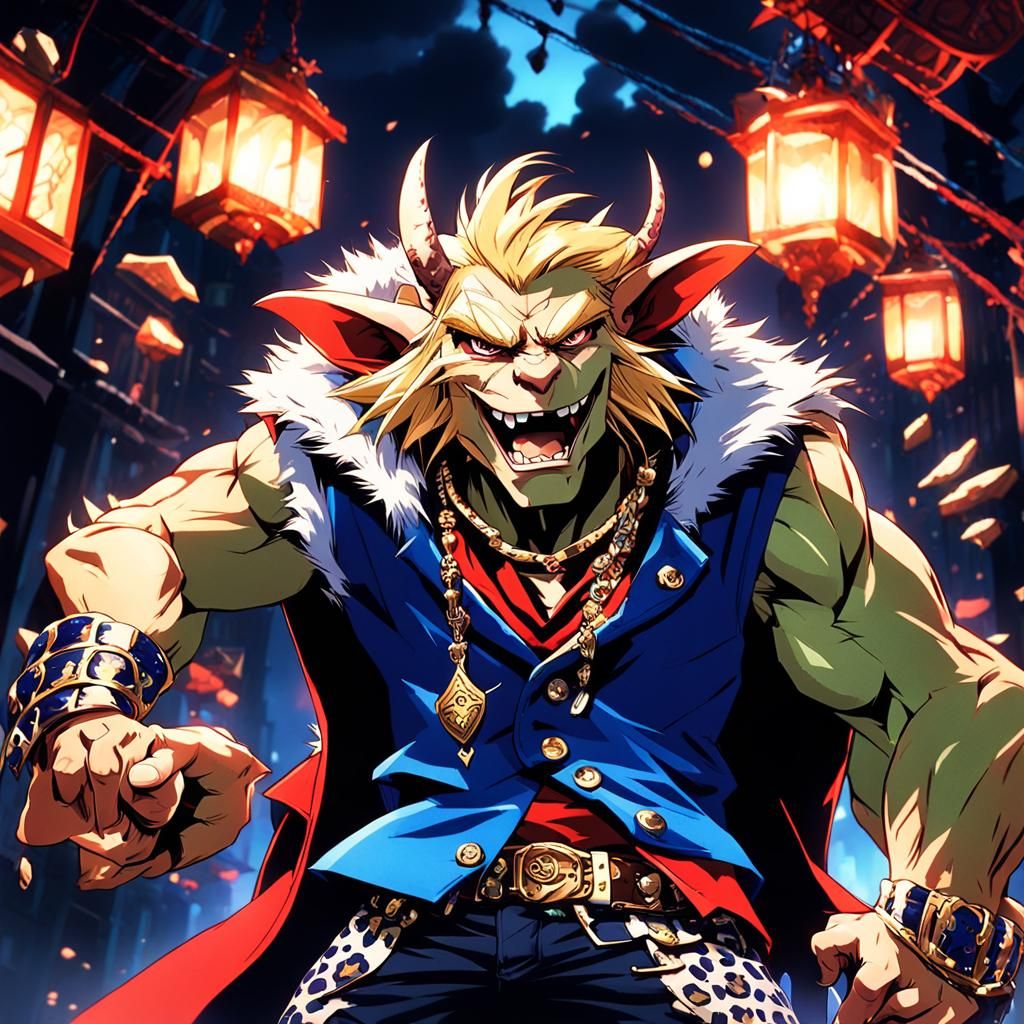 Goblin Hero in Golden Hour