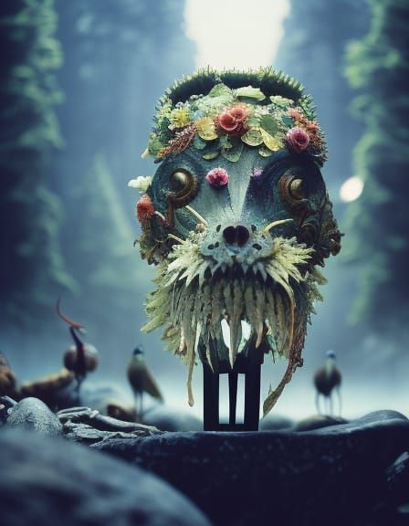 Hyperrealistic Wild Rascals: Dreamy Octane Render