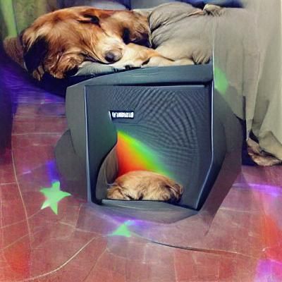 Subwoofer Lullaby AI Art
