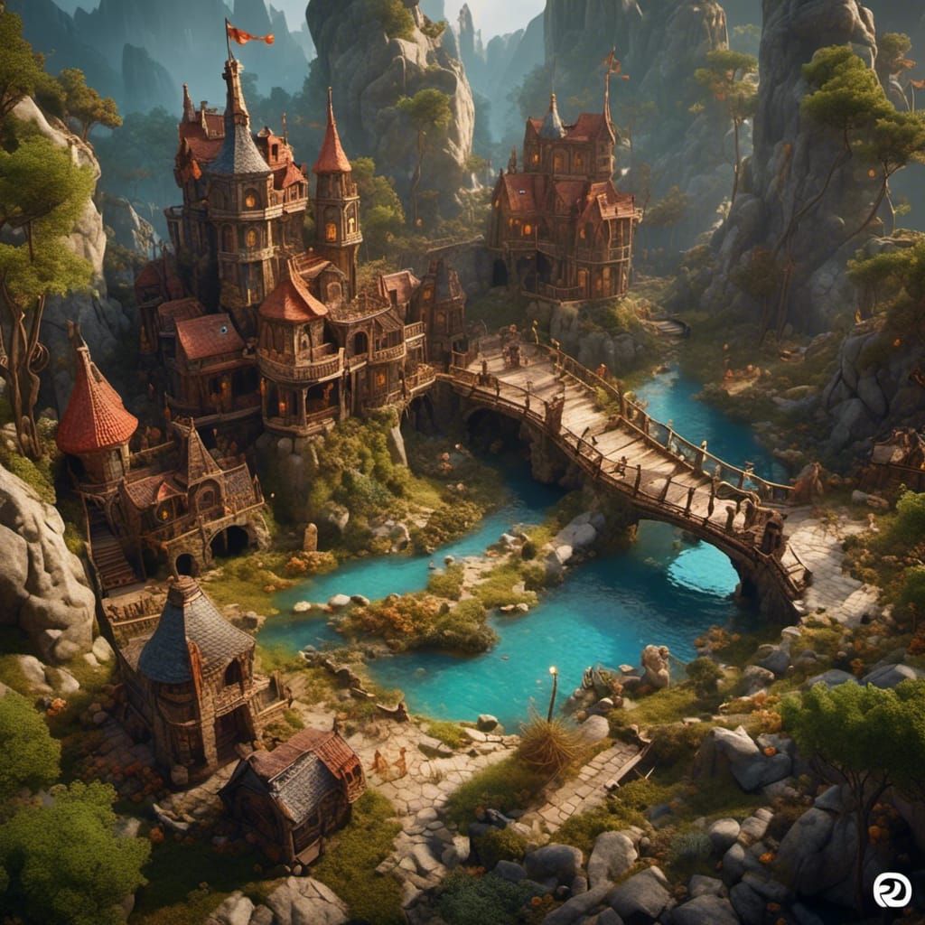 Fantasy TTRPG Board Game Brought to Life