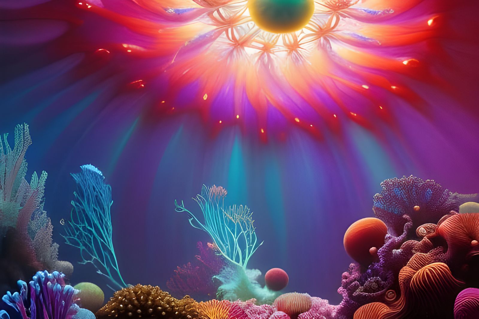 Ocean Life: Corals & Jellyfish
