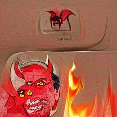 Classic Depiction of Satan