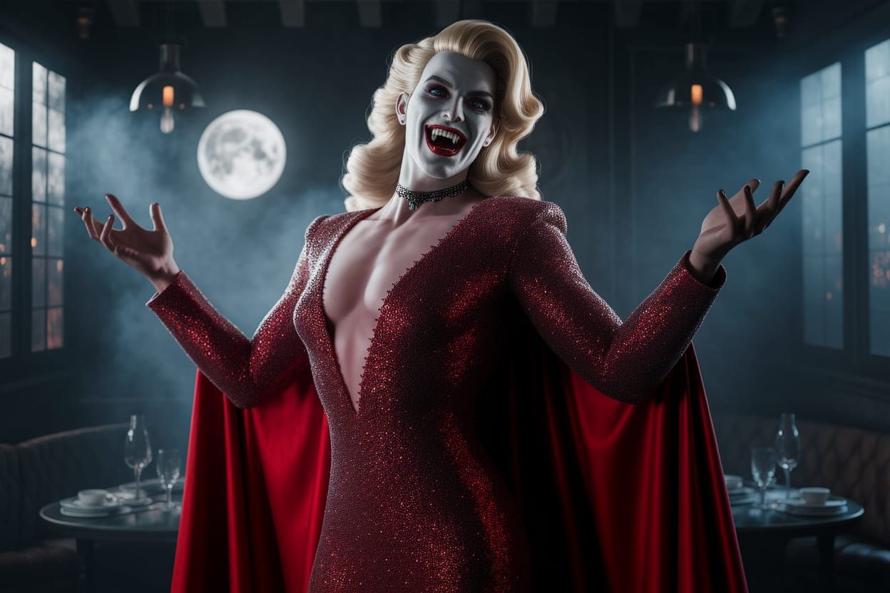 Zometimes I Just Vant to Be Pretty